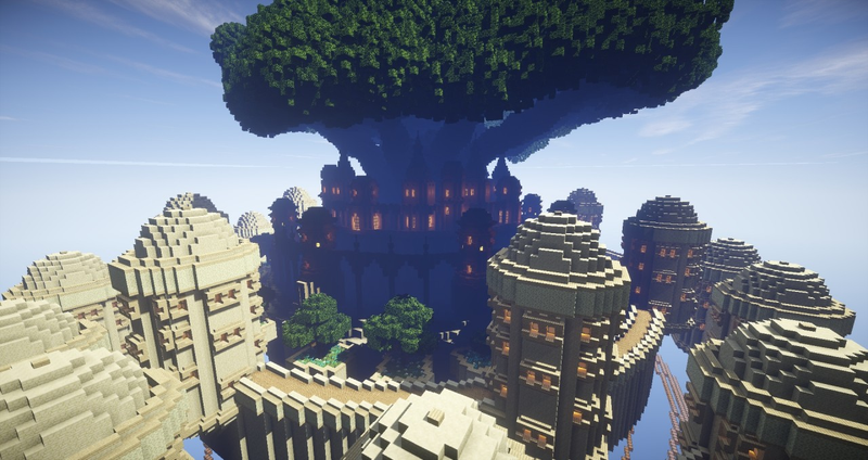 Illustration for article titled Minecraft, You Do a Pretty Good Laputa